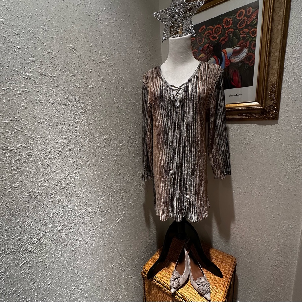 Calypso long sleeve blouse
